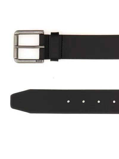 Hugo Boss Boss Men Belt With Buckle