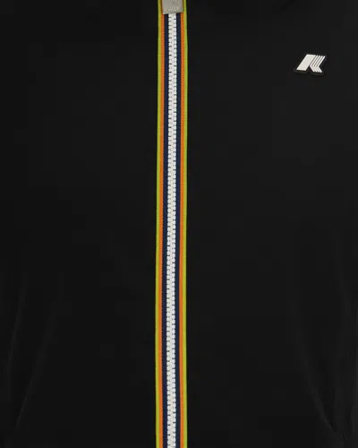 K-way Reversible Slim Fit Jacket With Waterproof And Windproof Sides In Black