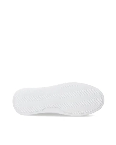 Philippe Model Temple Low Sneakers In White Leather In White