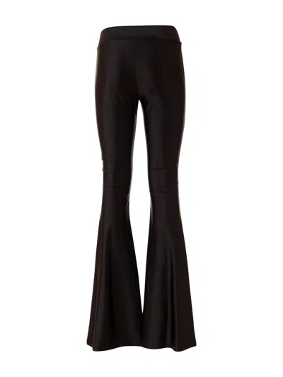 Just Cavalli Ring-detail Trousers In Black