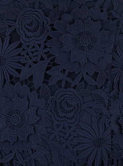 Rotate Birger Christensen Dress Rotate Woman Color Blue In Blue