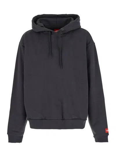 The North Face Men Black Red Box Hoodie, Xl Luxury Sweatshirts & Hoodies For Men Darveys In Blue