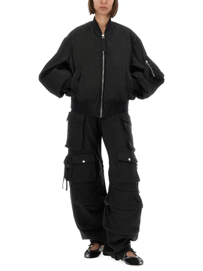 Attico Bomber "anja" In Black