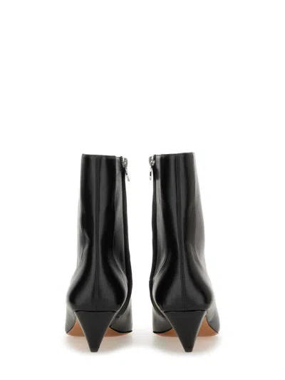 Stella Mccartney Stella Spur Heeled Ankle Boots In Animal Print