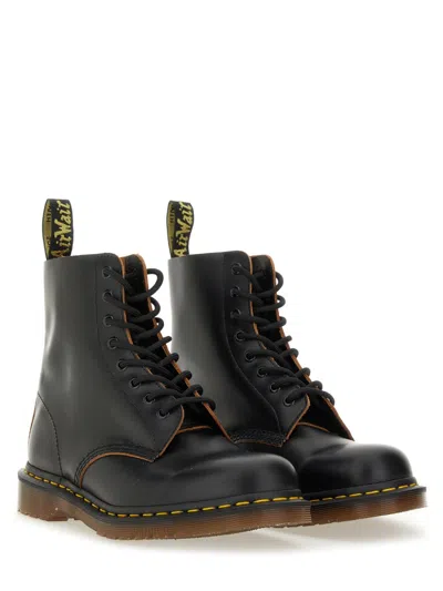 Dr. Martens' Dr. Martens Boot 1460 Vintage In Black