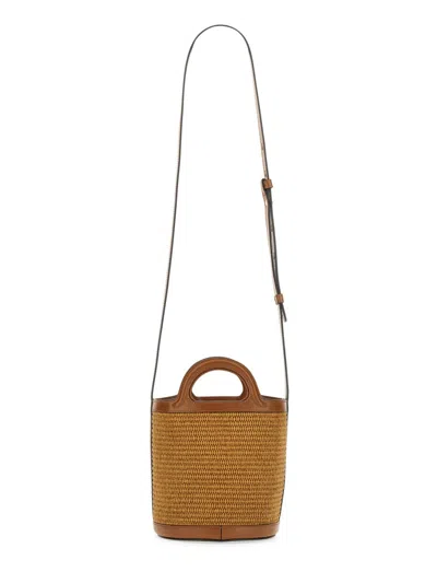 Marni Micro "tropicalia" Bag In Brown