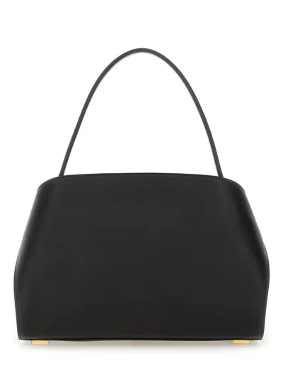 Ferragamo 'hug Soft M' Shoulder Bag In Black