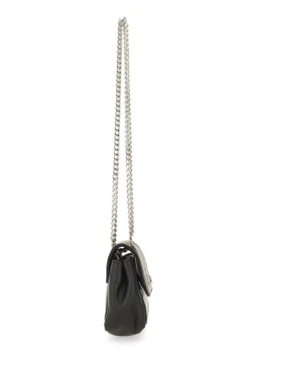 Vivienne Westwood Borsa Con Catena Small In Black