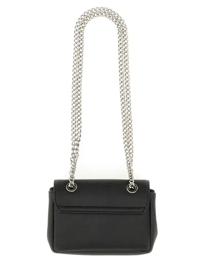 Vivienne Westwood Borsa Con Catena Small In Black