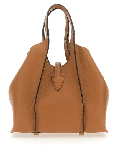Tod's Timeless Shopping Bag In Leather Mini