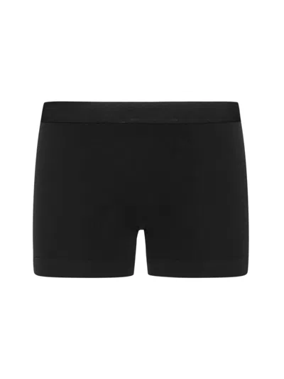 Tom Ford Shaped Pouch Elastic Waistband In Black