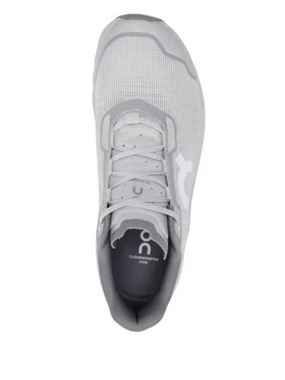 On Running Cloudmonster Void Sneakers In Gray