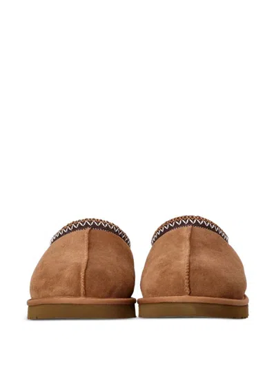 Ugg Tasman 5950-che Clogs Mens 7 Chestnut Suede Comfort Slip On Slippers Rhs2608 (brown,7) In Sand
