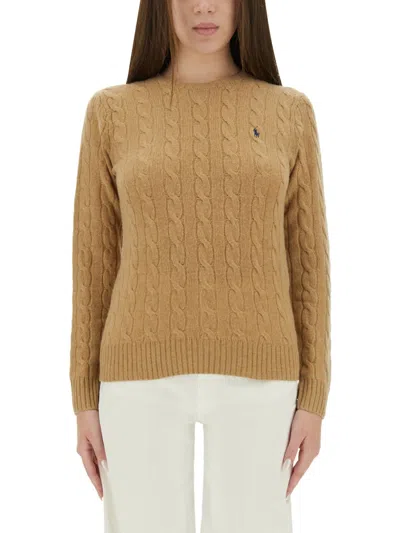 Polo Ralph Lauren Cable-knit In Brown