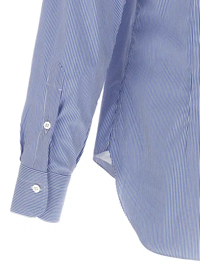 Barba Napoli Barba Striped Shirt In Blue