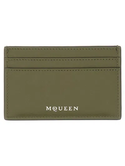 Alexander Mcqueen Card Holder "skull"