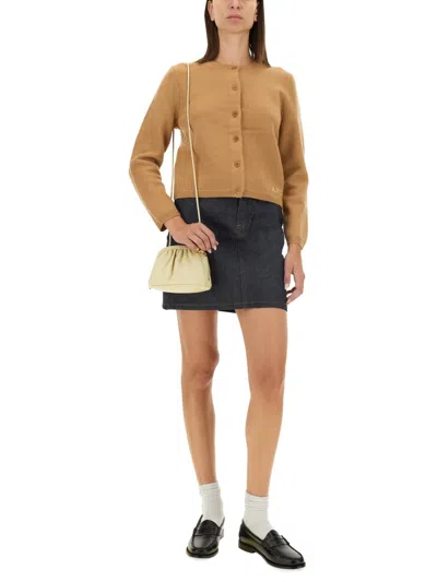 Apc A.p.c. Sweaters Brown In Brown