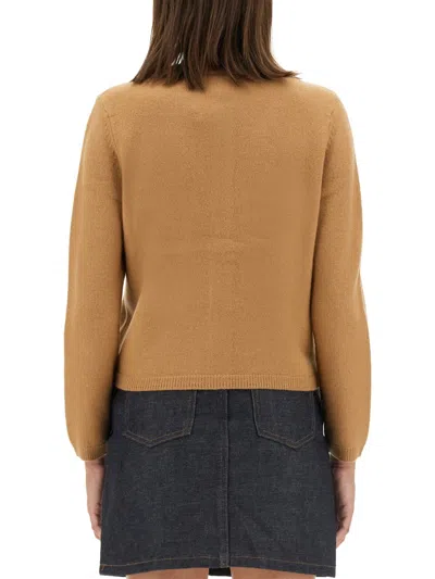 Apc A.p.c. Sweaters Brown In Brown