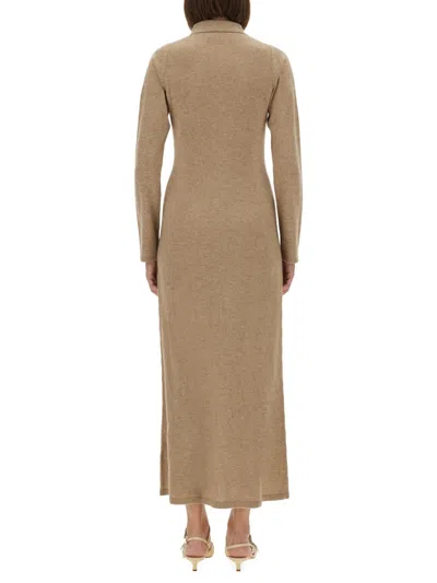 Guest In Residence Cashmere Showtime Dress In Nude
