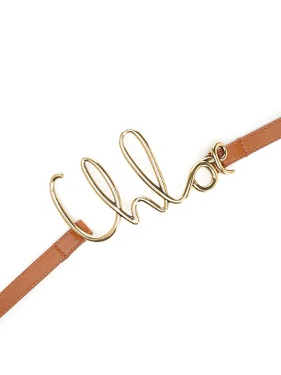 Chloé Chloe Iconic Belt Belts Black