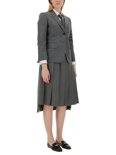 Thom Browne Classic Jacket In Gray