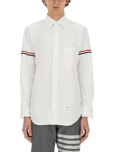 Thom Browne Classic Button-down Shirt In White