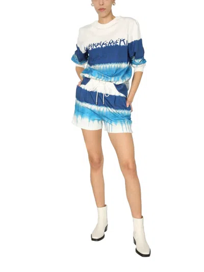 Alberta Ferretti Alberta Ferreti Cotton Shorts In Blue
