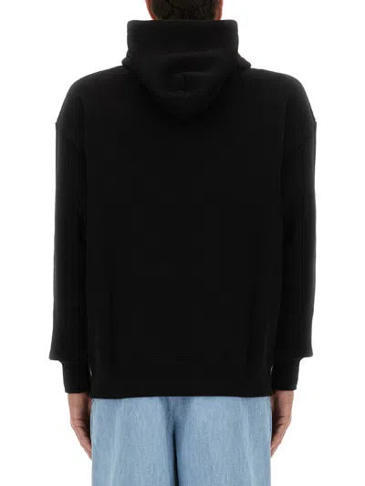 Valentino Garavani Sweatshirt With Le Chat De La Maison Patch In Black
