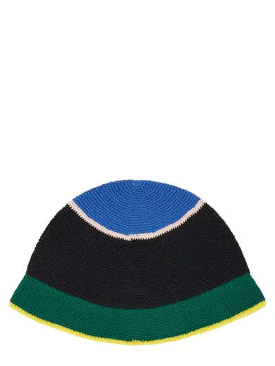 Casablanca Crochet Hat With Logo Unisex