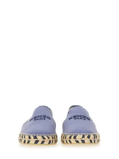 Kenzo Embroidered-logo Cotton Espadrilles