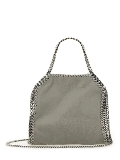 Stella Mccartney Women Falabella Mini Tote Bag In Gray