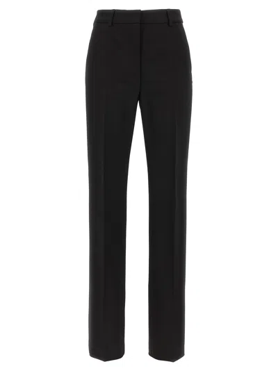Sportmax Trousers Featuring Back And Side Pockets In Black