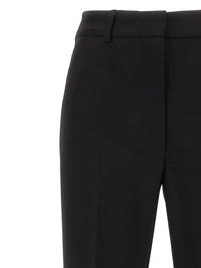 Sportmax Trousers Featuring Back And Side Pockets In Black