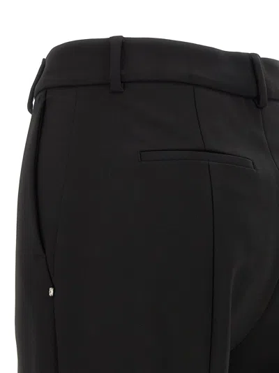 Sportmax Trousers Featuring Back And Side Pockets In Black