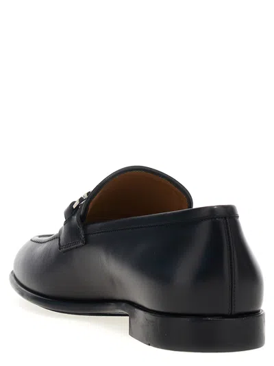 Ferragamo Gancini-buckle Leather Loafers