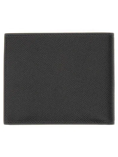 Ferragamo Gancini Wallet With Textured Finish
