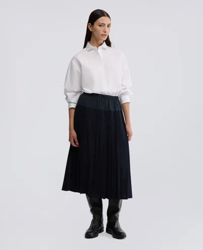 Aspesi Long Sleeve Collared Top For Everyday Wear In Animal Print