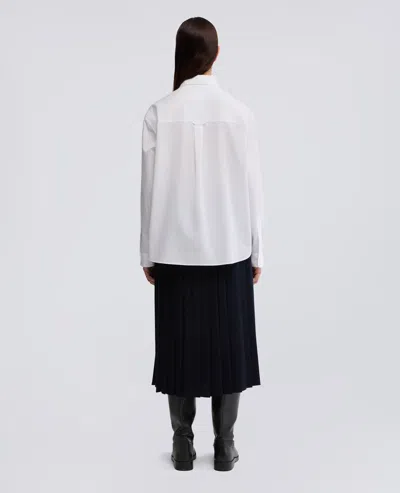 Aspesi Long Sleeve Collared Top For Everyday Wear In Animal Print