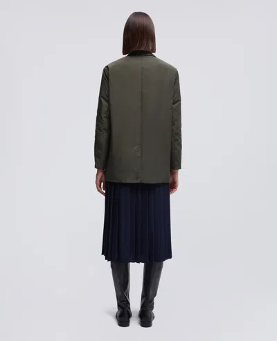 Aspesi Korine Technical Fabric Jacket In Green