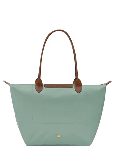 Longchamp Le Pliage M Shoulder Bag In Green