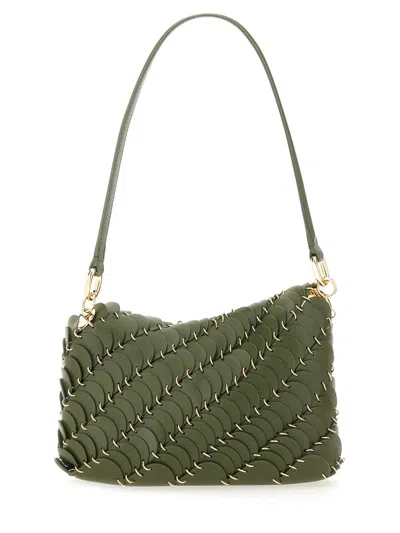 Rabanne 'paco' Shoulder Bag In Khaki