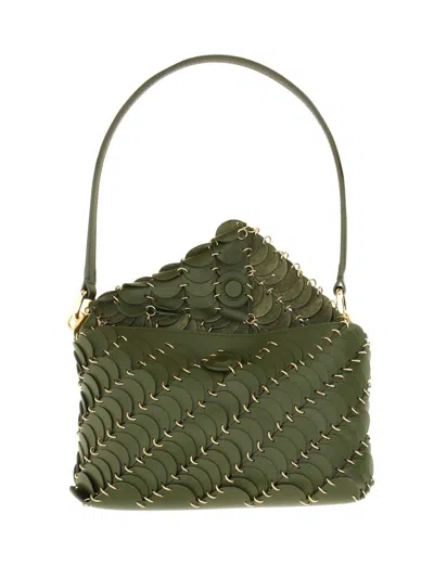 Rabanne 'paco' Shoulder Bag In Khaki