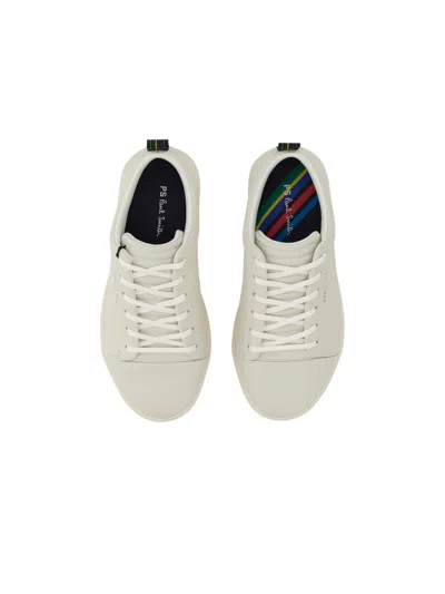 Ps By Paul Smith Ps Paul Smith Leather Sneakers With Contrasting Rubber Sole