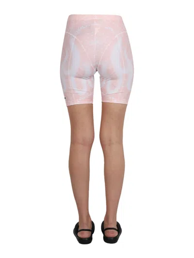 Vision Of Super Logo Cyclist Bermuda In Pink