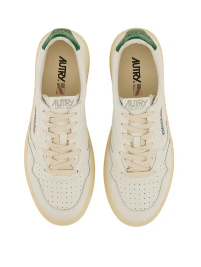 Autry Men's Medalist Low Sneakers In White