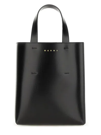Marni Mini Museum Bag In Black