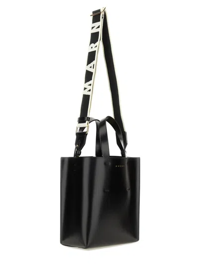 Marni Mini Museum Bag In Black