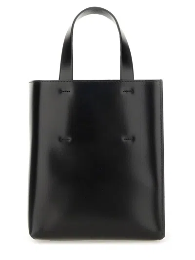 Marni Mini Museum Bag In Black