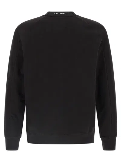 C.p. Company C.p.company Sweatshirt With Logo In Black
