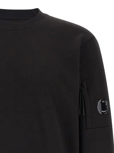 C.p. Company C.p.company Sweatshirt With Logo In Black